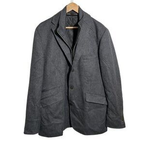 KROON Richie Hybrid Sport Coat Mens 42L Hunting Jacket Wool Cashmere Gray